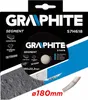 GRAFITE Lama diamantata 180 x 22,2 mm, segmentata Anteprima dell’immagine prodotto 2