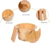 Fußmassagegerät 1 Set Holz Fuß-Spa-Massagegerät Produktbild-Vorschau 3