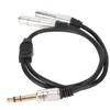 cavo stereo splitter a Y da 1/4 di pollice, a doppio canale Anteprima dell’immagine prodotto 6