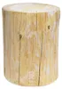 Holzstamm Sitzhocker gehobelt Höhe ca 40-42cm Durchmesser Produktbild-Vorschau 2