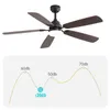 Sofucor Deckenventilator mit Licht und Fernbedienung, DC, Produktbild-Vorschau 4