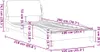 vidaXL Bettgestell "Dover" Dunkelgrau 100x200 cm Samt Produktbild-Vorschau 7
