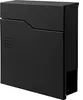 A black mailbox is shown against a white background. Anteprima dell’immagine prodotto