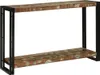 vidaXL Konzolový stolík Viacfarebný 120 x 33 x 75 cm Náhľad obrázku produktu 1