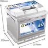 VARTA Silver Dynamic C30 batterie de voiture 12V 54Ah Voir les images du produit 5