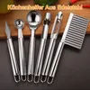 6 teiliges Kugelausstecher Set Melonenausstecher Parisienne Produktbild-Vorschau 2