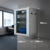 Extralink Netzwerkschrank Serverschrank Wandmontage 15HE Produktbild-Vorschau 6