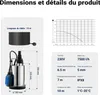 Ponorné čerpadlo Wiltec do 7500 l/h, max. výtlačná výška Náhled obrázku produktu 3