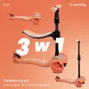 Hulajnoga dla dzieci trójkołowa balansowa 3w1 LED Flash Podgląd zdjęcia produktu 4