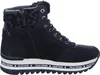 A side view of a black women's boot with a platform sole. Anteprima dell’immagine prodotto