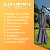KINGSLEEVE® Ombrellone in Alluminio Inossidabile Ø330cm UV Anteprima dell’immagine prodotto 9