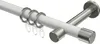 Interdeco Gardinenstange / Vorhangstange Weiß / Produktbild-Vorschau 1
