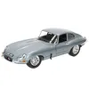 Jaguar E Coupé 1961 Silberblau 1:18 BBURAGO Produktbild-Vorschau 1