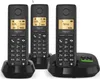 Gigaset PURE 100 AM Trio schwarz Schnurlostelefon mit AB Anteprima dell’immagine prodotto 4
