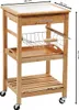 KESPER Kuchynský Vozík S Pracovnou Doskou 81 X 48 X 38 cm Náhľad obrázku produktu 10
