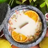 HANDGEMACHTE Citronella BETONKERZE Schwarz - Duftkerze - Produktbild-Vorschau 4
