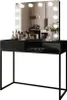 Schminktisch BLANCO LOFT ELITE mit Spiegel und Beleuchtung Produktbild-Vorschau 4