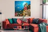 MuchoWow® Poster Koralle mit Fischen 100x100 cm - Produktbild-Vorschau 2