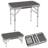 Bo-Camp Table de camping pliante 56 x 34 cm Aluminium et Voir les images du produit 1