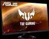 A computer monitor displaying a gaming logo and a background image of Earth from space. Produktbild-Vorschau