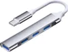 INF Type-C 4-Port USB 2.0 Hub aus Aluminium für Büro und Produktbild-Vorschau 1