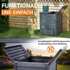 GARANTIA THERMO-WOOD Komposter 600 Liter inkl. Bodengitter Produktbild-Vorschau 14