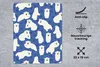 MuchoWow® Mauspad Mousepad Schnee - Eisbär - Tiere - Winter Produktbild-Vorschau 3