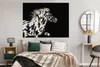MuchoWow® Poster Pferd - Dots - Schwarz 160x120 cm - Foto Produktbild-Vorschau 4