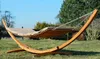 400cm XXL Luxus Hängemattengestell CARIBE aus Holz Lärche Produktbild-Vorschau 2
