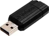 Disk USB Verbatim PinStripe 8 GB - čierny, 8 GB, USB 2.0, Náhľad obrázku produktu 1