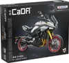 The image shows the packaging box for a CaDA C59021W SUZUKI Katana Motorcycle building block set. Voir les images du produit