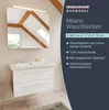 FACKELMANN Keramik Waschtisch MILANO / Maße (B x H x T): Produktbild-Vorschau 2