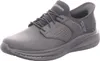 A single gray Skechers Slip-ins shoe is shown from a side-front angle against a white background. Produktbild-Vorschau