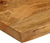 vidaXL Tischplatte mit Baumkante 80x80x3,8 cm Massivholz Produktbild-Vorschau 5