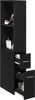 vidaXL Badezimmermöbel-Set Schwarz Eichen-Optik 22 x 41 x Produktbild-Vorschau 3