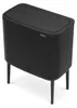 Cestino Brabantia Bo Touch Bin nero opaco, 3 x 11 L Anteprima dell’immagine prodotto 8