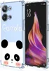 Transparante telefoonhoesje voor Oppo Reno9, met een Productafbeelding-voorbeeld 1
