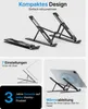 VOOMY Laptop Ständer Höhenverstellbar - Halterung aus Produktbild-Vorschau 4