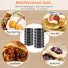 8er-Pack Crumpet-Ringe, English-Muffin-Ringe, 10 cm (4 Produktbild-Vorschau 2