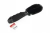 A black car wheel brush with a black handle and a red and white tag attached to the handle. Produktbild-Vorschau