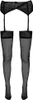 Cottelli LEGWEAR - Pończochy czarne 5 Podgląd zdjęcia produktu 5