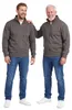 Mivaro Herren Sweatjacke Zipper Basic ohne Kapuze – Produktbild-Vorschau 5