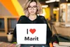 MuchoWow® Laptop Aufkleber Sticker Cover Ich liebe - Marit Produktbild-Vorschau 5