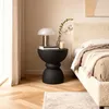 Table basse moderne Rebecca Mobili Basalt 42,5 x 35 x 35 cm Voir les images du produit 2