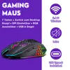 S&T Design Gaming Maus Kabellos Wireless RGB 7 Tasten DPI Produktbild-Vorschau 5
