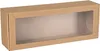 Obdélníková krabice s okénkem, dárková krabice 40x15x10 cm Náhled obrázku produktu 2