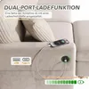 Merax Modernes Sofa 3-Sitzer, L-förmiges Ecksofa mit Produktbild-Vorschau 9