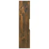 vidaXL Mobile da bagno in rovere fumé 30x30x130 cm Anteprima dell’immagine prodotto 9