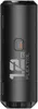 A black cylindrical portable air pump with branding and controls. Podgląd zdjęcia produktu