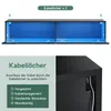 SONNI TV-Schrank Schwarz Hochglanz 140 x 35 x 30cm Produktbild-Vorschau 8
